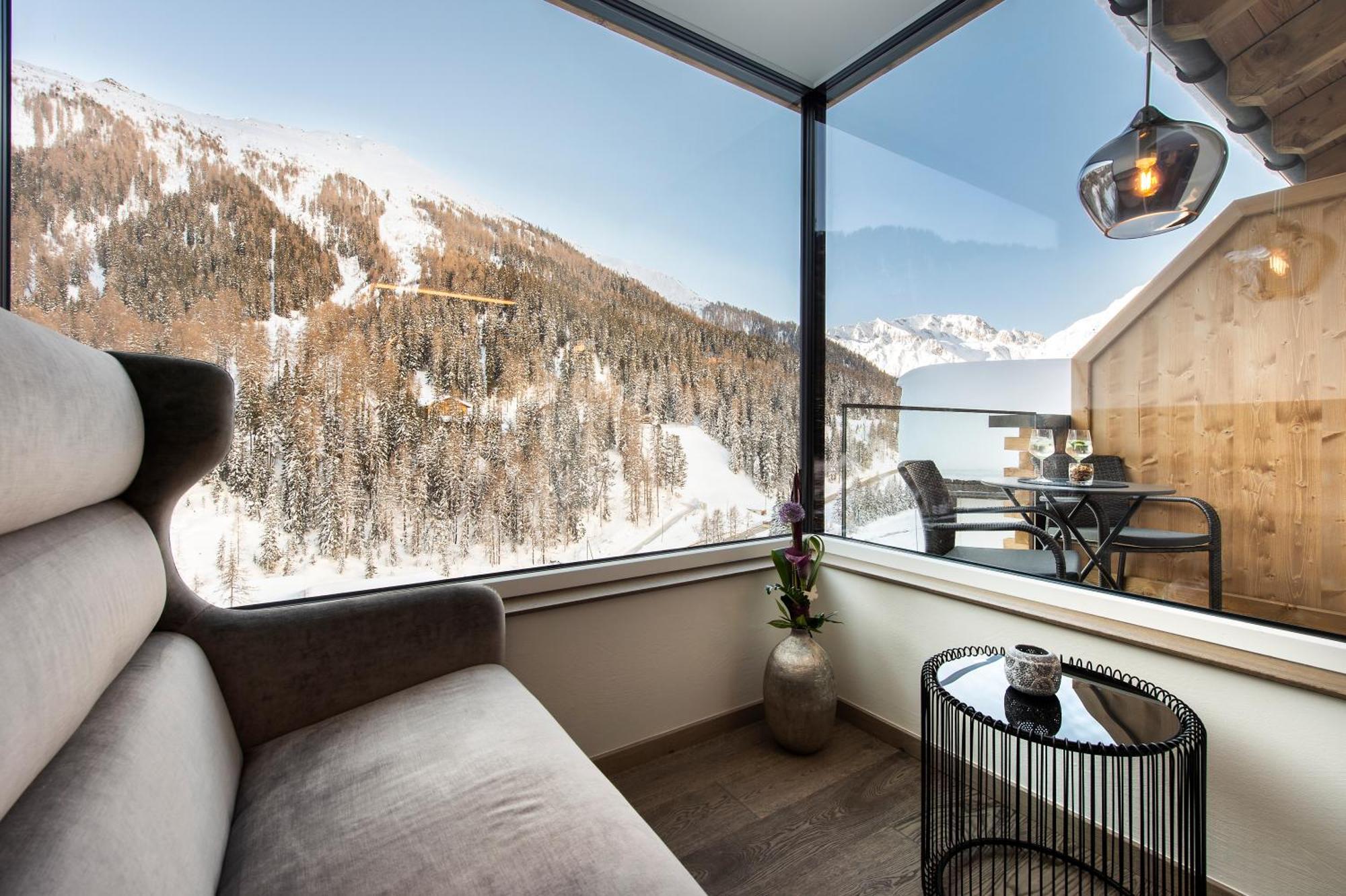 Laret Private Boutique Hotel - Adults Only Samnaun Exteriör bild