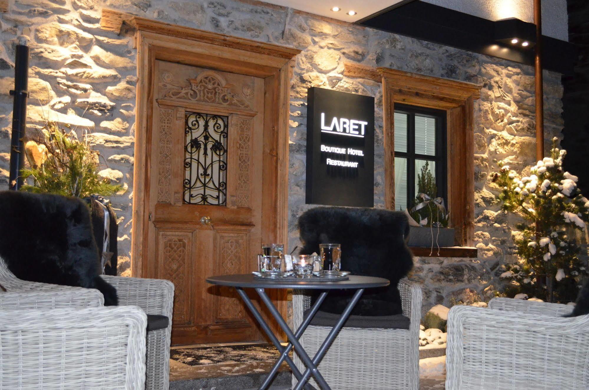 Laret Private Boutique Hotel - Adults Only Samnaun Exteriör bild